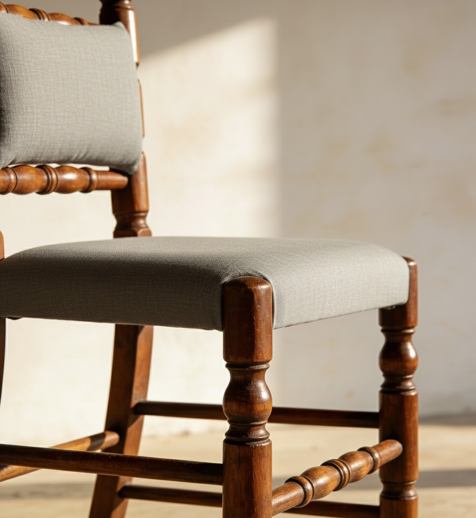 Después - silla de comedor tapizada moderna en Zaragoza